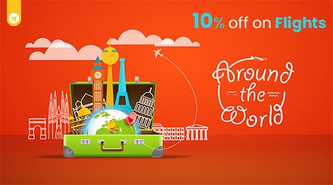 10% off on Flights